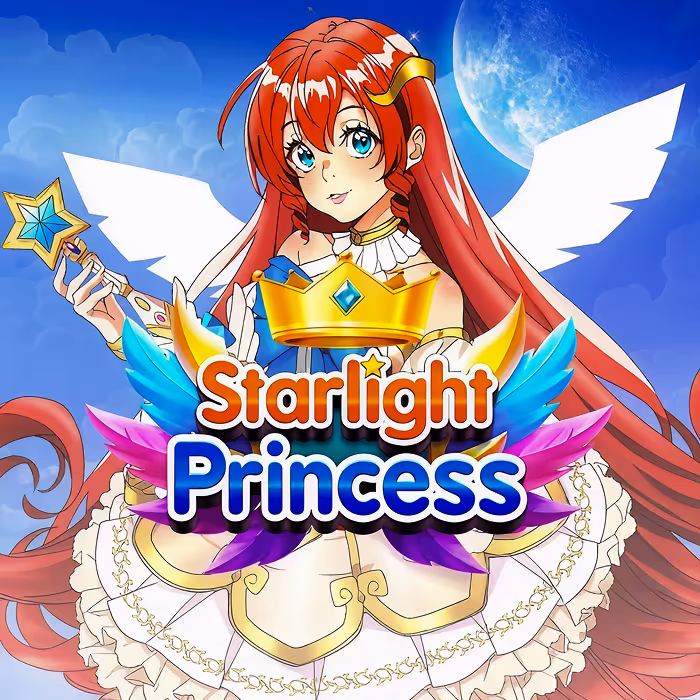 Starlight Princess anime-themed slot with tumbling reels and free spins