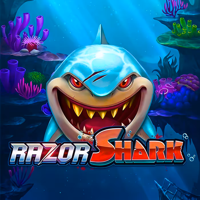 Razor Shark underwater adventure slot with mystery stacks and multipliers
